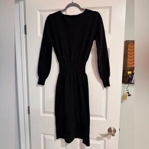 Black sweater Dress